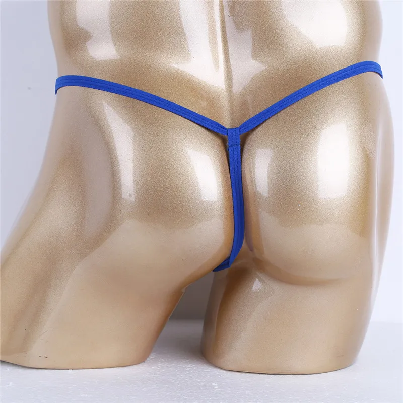 Мужские бриджи MSemis с круглыми кольцами стринги отверстием для пениса бикини в