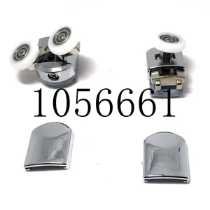 Набор из 8 роликовнаправляющихколес для душевой кабины из цинкового сплава 23 мм25 мм