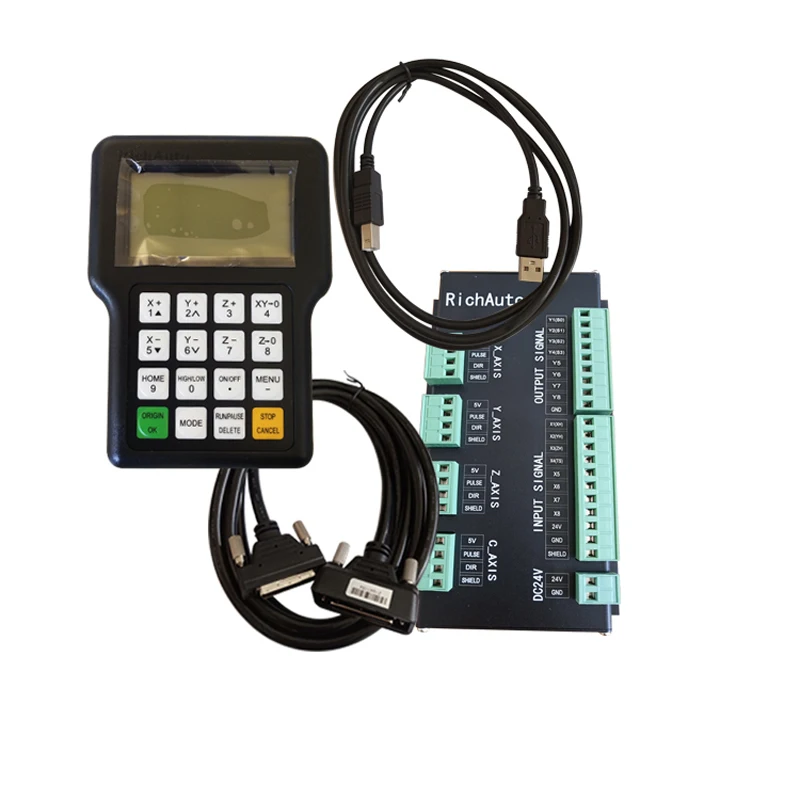 Engraving machine 3 axis controller DSP A11S A11E CNC engraving handle 0501 upgrade version RichAuto-A11E | Инструменты