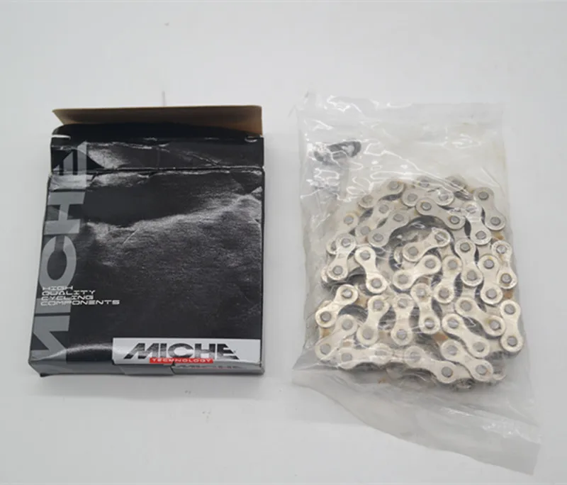 Велосипедная цепочка Miche односкоростная фиксированная цепь для велосипеда 100 л