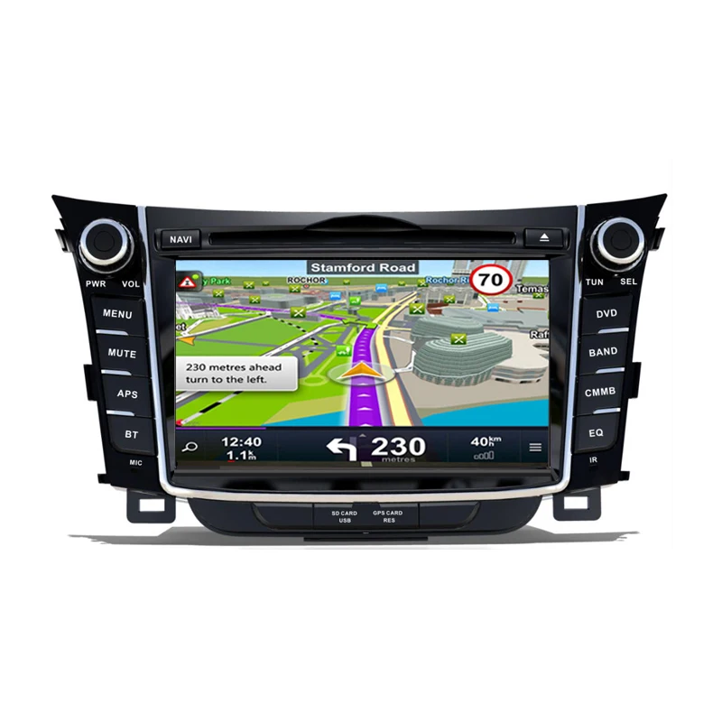 2 дин радио DVD GPS плеер для hyundai I30 2012 2013 2014 2015 2016 2din мультимедийная стерео комплект с