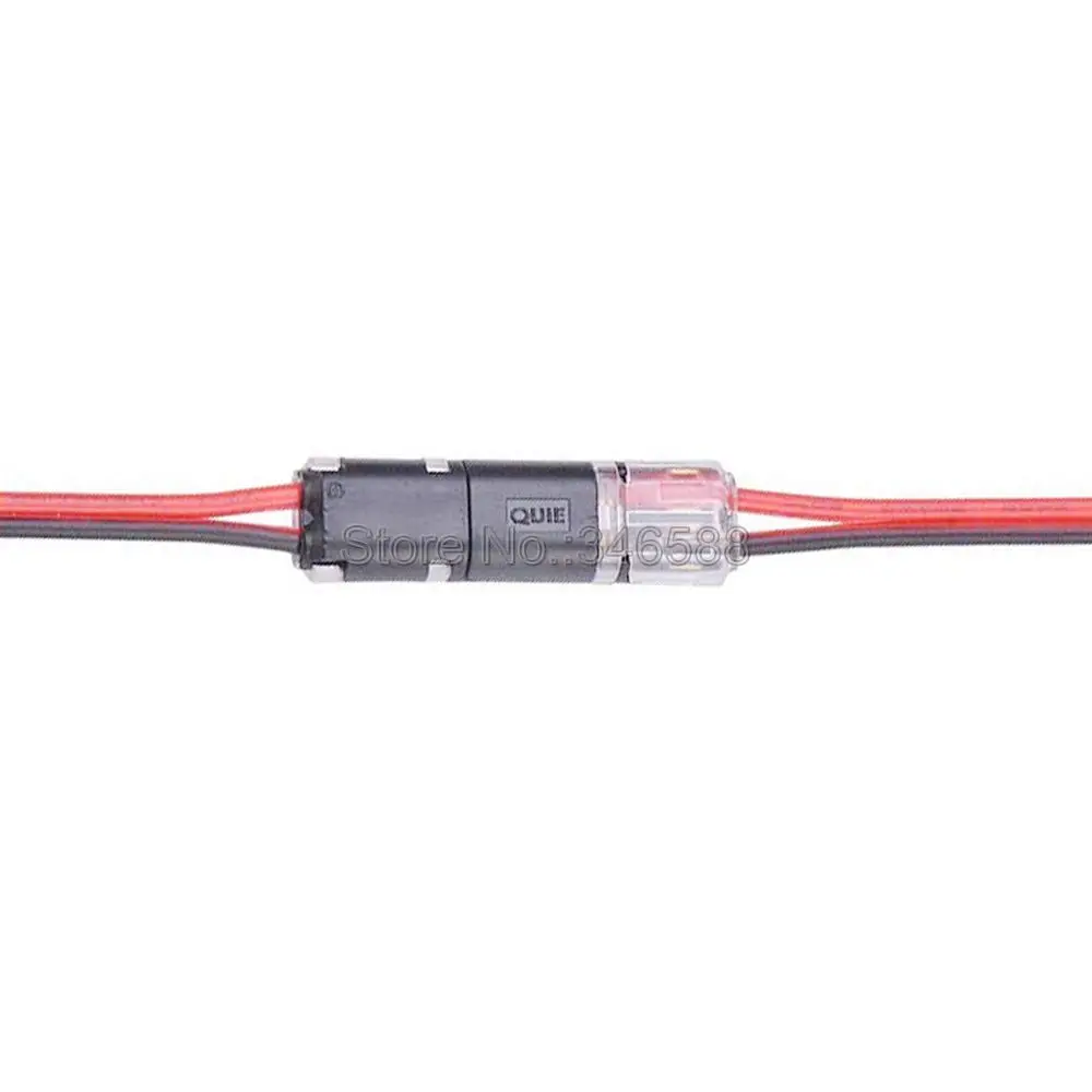 10x2 контакта 2 контактный разъем для провода шотландский соединитель 22 20AWG провод