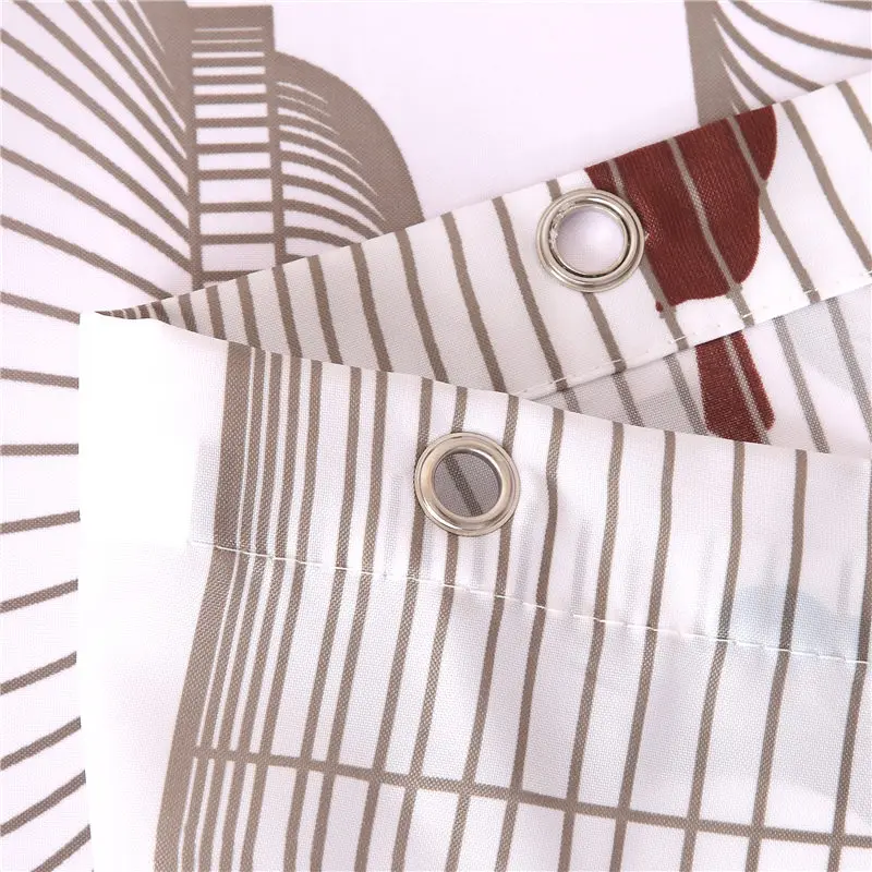 Клетка Европейская шторная узор Перегородки для ванной полиэстер