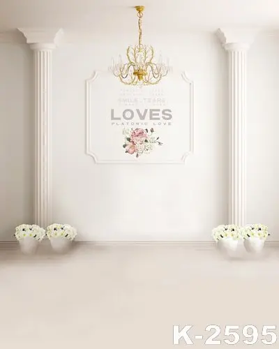 Тонкий виниловый тканевый фон 5X7FT для фотосъемки на заказ белый хромированный