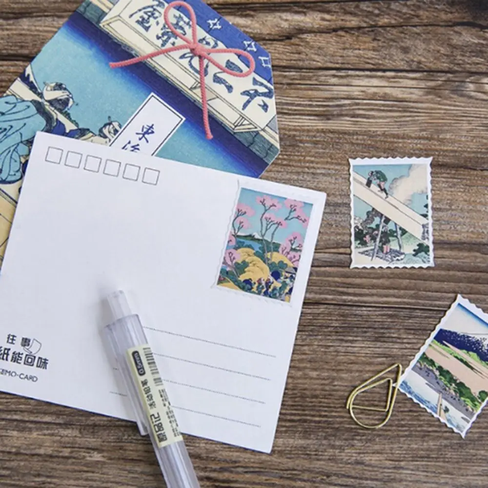 Канцтовары 45 шт./лот в японском стиле с рисунком наклейки сделай сам украшение