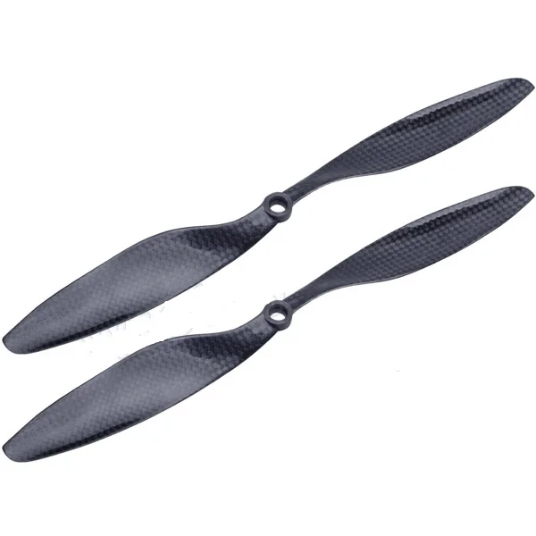 2 пара/лот 1045 Props 10x4 5 real carbon CW/CCW Propeller для Мультикоптер Квадрокоптер с FPV F450 F550 |