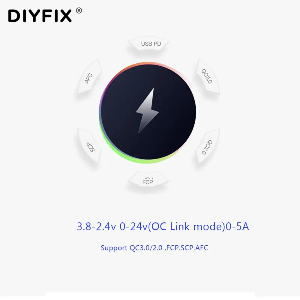 Супер тестер Power Z FL001 Type c PD QC 3 0 2 Пульсация тока напряжения двойной измеритель C