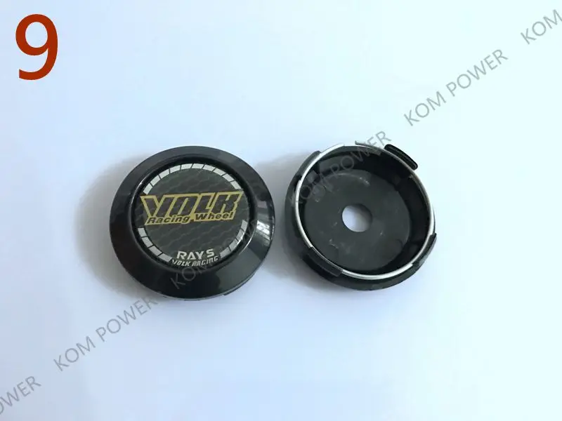 KOM POWER автомобильный Стайлинг 64 мм Центральная крышка s ADVAN ENKEI эмблема VOLK RAYS WORK SSR наклейка колпачок ступицы колеса Крышка для обода колеса автомобиля-крышка