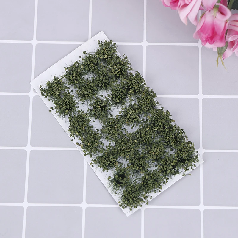 Модель моделирования ручной работы сцена имитация куста Масштаб трава Tuft иглы