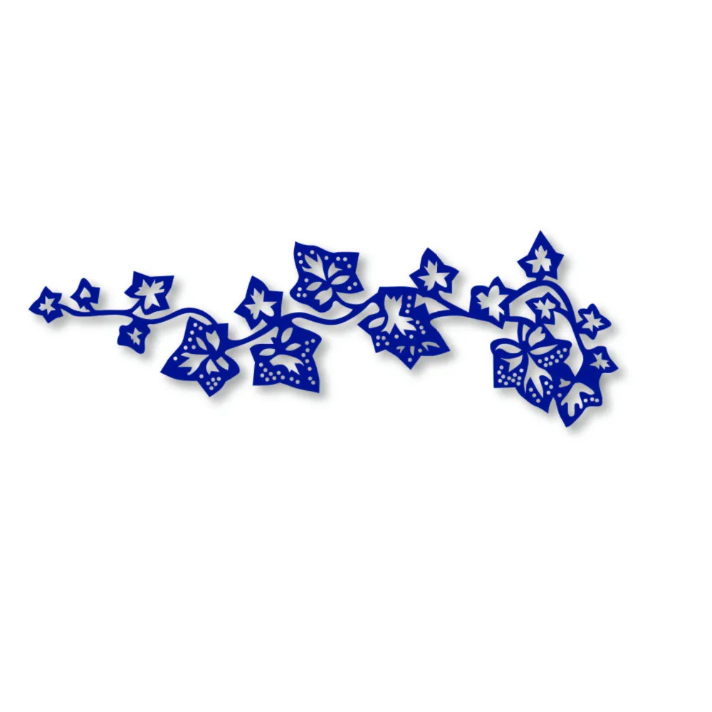 Побеленные переплетенные штампы плюща Скрапбукинг металлические резные для