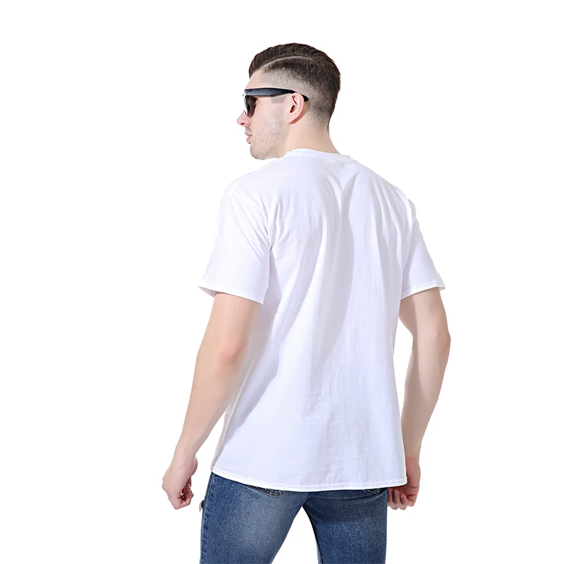 2018 Men's New Cotton Summer Tops Perfect Art Pattern Dinosaur Skull Face Male Fashion Short Sleeve Tees Casual T-shirt | Мужская