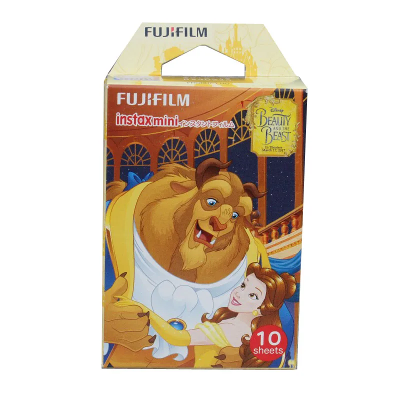 Оригинальный Fujifilm мультфильм Красота и чудовище (10 листов) для Polariod Камера