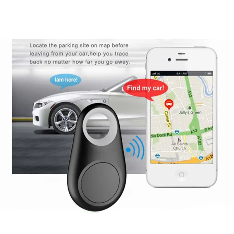 Черные Домашние животные Смарт мини gps трекер анти-потеря трекер Bluetooth для домашних животных Собаки Кошки ключи кошелек сумка дети трекеры оборудование водонепроницаемый