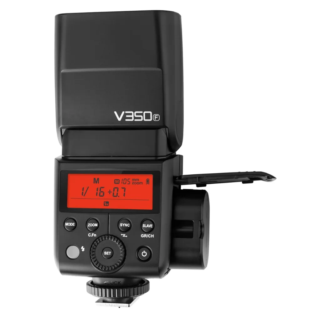 Фотовспышка в наличии Godox V350F TTL HSS 1/8000s со встроенной литий-ионной батареей 2000 мАч