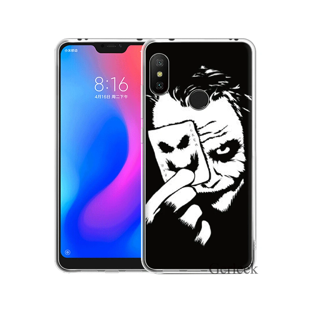 Жесткий чехол Desxz Batman Y Joker для Xiaomi Mi 5 5S 6 8 Lite SE A1 5X A2 F1 9 MAX 3|Чехлы-накладки| |