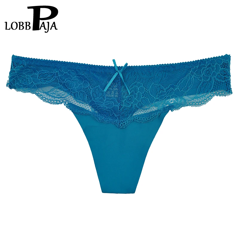 6 шт./партия женские бесшовные кружевные трусики с заниженной талией | Женская