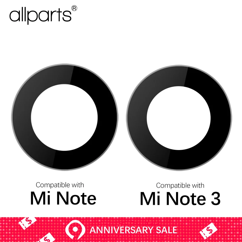 Задняя камера объектив для Xiaomi Mi Note 3 задняя камера Объективы для Xiaomi Mi Note запасные части с клейкой лентой