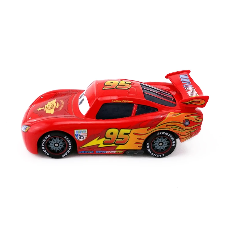 Disney Pixar Cars 2 Lightning McQueen Metal Diecast Toy Car 1:55 Loose Brand New In Stock &amp Free Shipping |