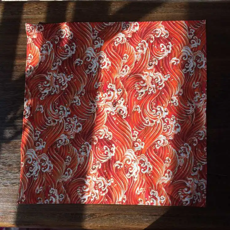 Ткань furoshiki в японском стиле с односторонним принтом/японский классический