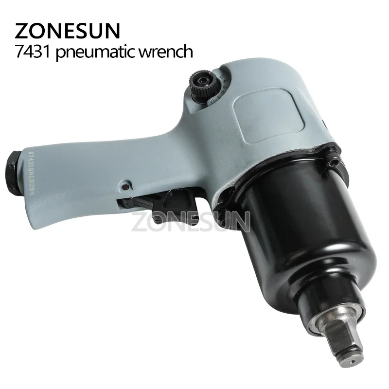 ZONESUN 16 мм Размер болта пневматический трещотка ударный т гаечный ключ воздушные