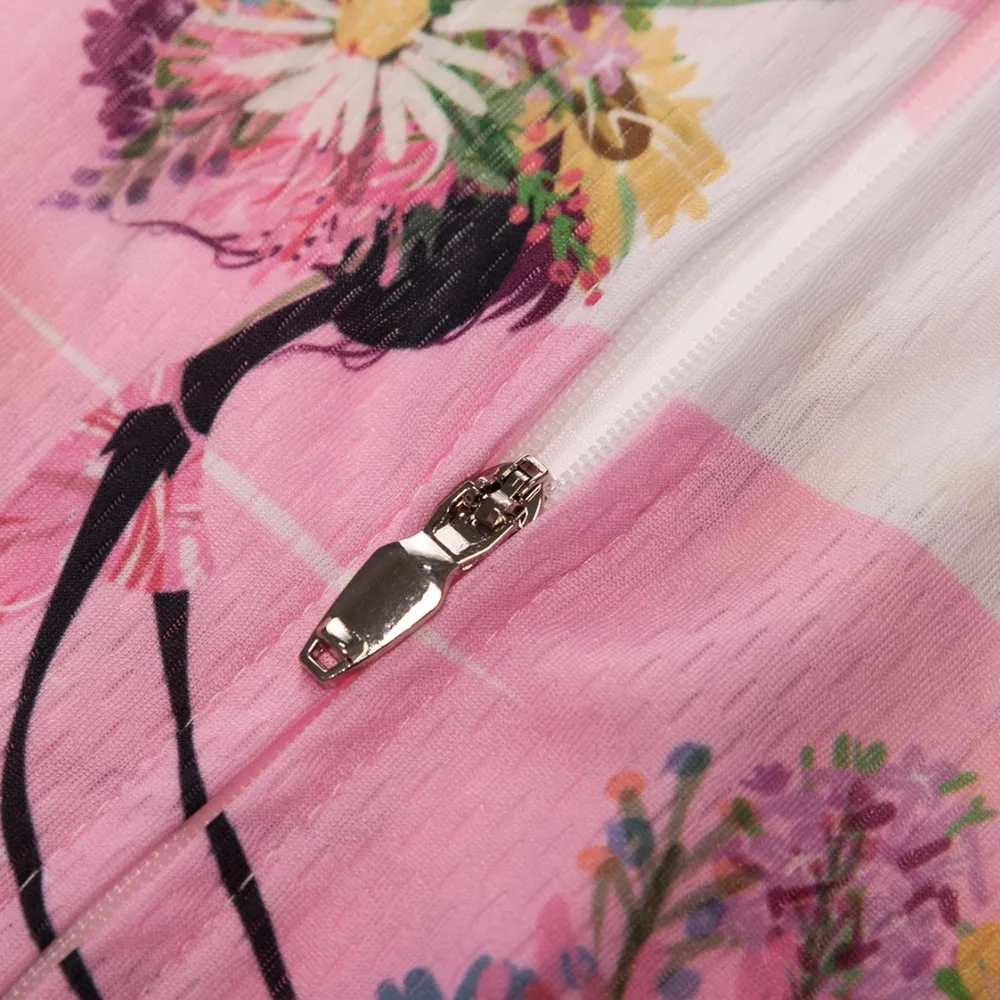 Женский комплект Джерси для велоспорта розовый и красный с шортами на лямках