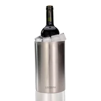 wine cooler ice bucket double wall stainless steel multipurpose use as kitchen utensil holder and flower vase