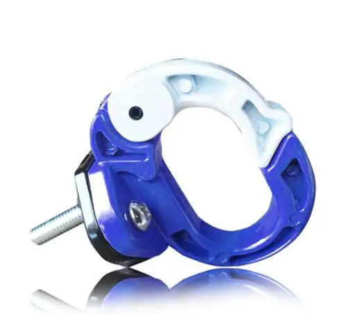 Blue White Mijia M365 электрический скутер передний крючок Вешалка шлем сумки коготь DIY гаджет скейтборд инструменты бутылка багаж грузовой перевозчик - Цвет: Blue White