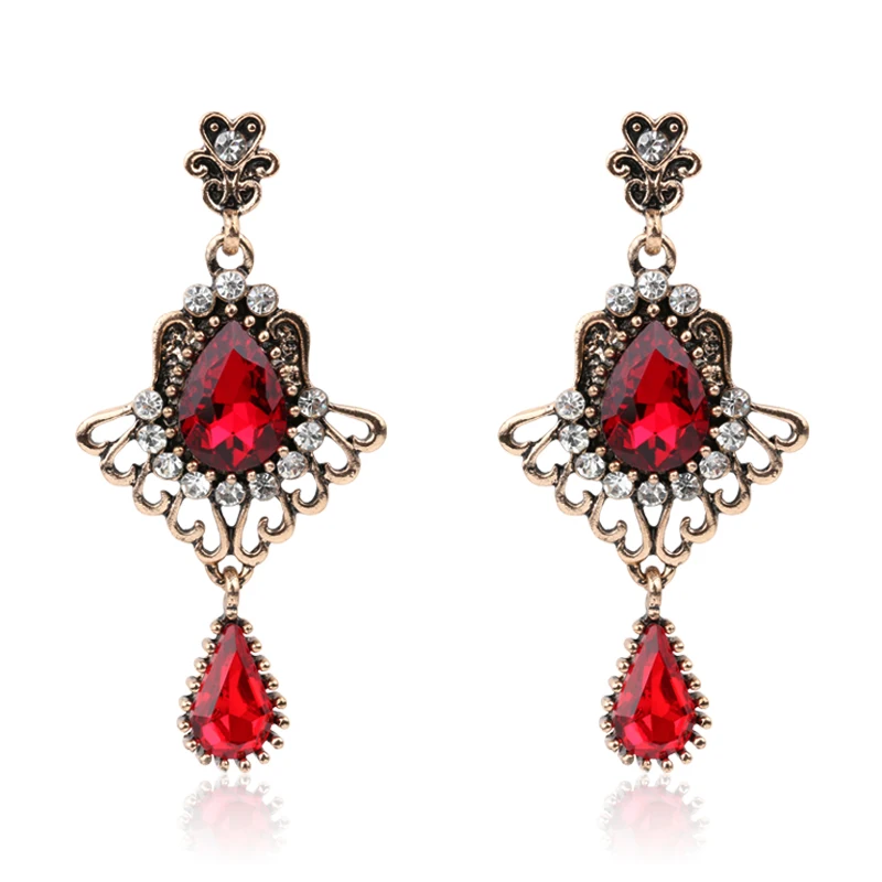 Женские серьги с перьями и крыльями роскошные из розового золота в турецком