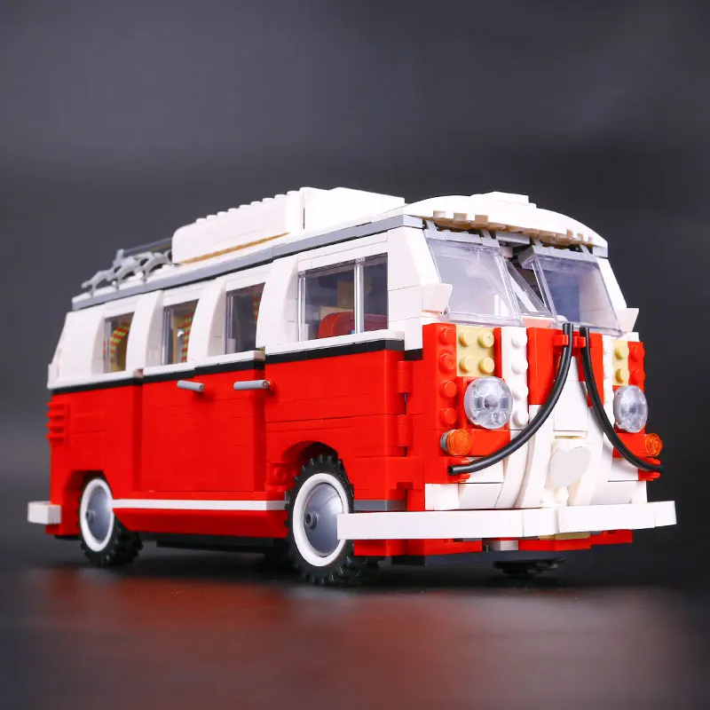 Technic 21001 21002 21003 Volkswagen T1 Camper Building Blocks Bricks Toys Compatible 10220 10252 10242 Christmas Gift | Игрушки и хобби