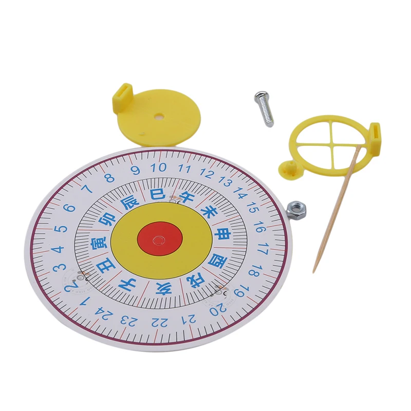 1 Набор детских научных экспериментов игрушки технологии материалы DIY Sundial физика