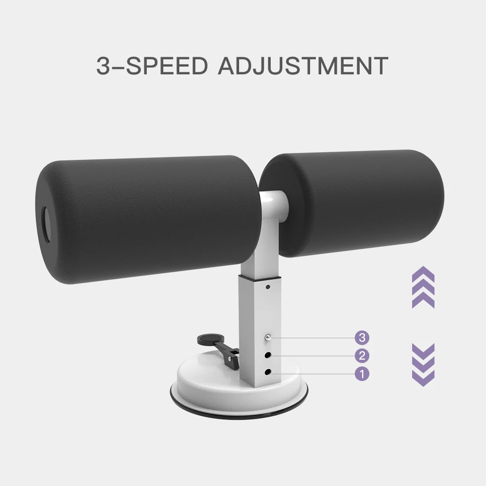 Sit Up Assistant брюшный сердечник для тренировки фитнеса регулируемое оборудование для приседания упражнений портативная скамейка для сидения всасывающий домашний спортзал