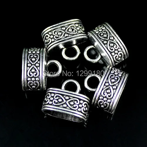 50pcs Cord Crimp End Caps Buckle Tips for Necklace Bracelet Ropes Cords Connectors Clasp DIY Accessories 15x13x10mm K00524 | Украшения и
