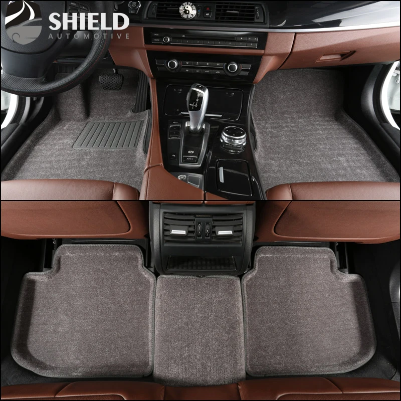3D индивидуальный коврик для пола автомобиля Toyota Innova Porte Noah RAV4 Sienta Hilux Landcruiser Prado Estima