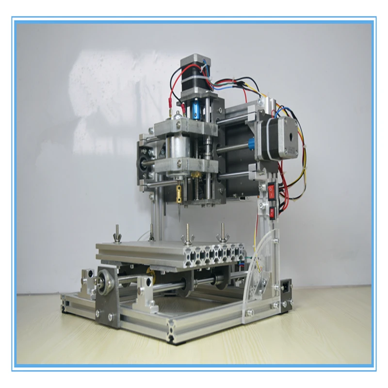 Cnc 2013 Diy CNC гравировальный станок Рабочая площадь 20*13*4 см PCB фрезерный резьба по