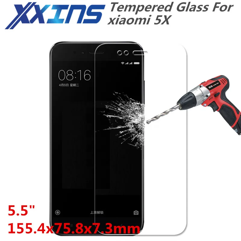 Закаленное стекло для xiaomi 5X/A1 защитный экран 5 дюйма Защитная пленка смартфона