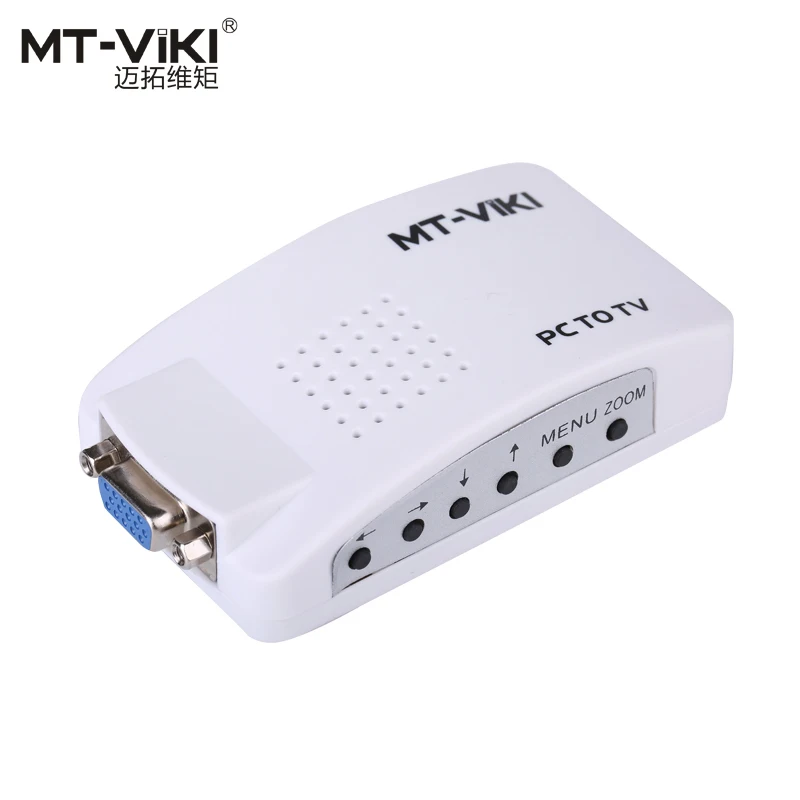 Адаптер видеосигнала от ПК к телевизору MT-VIKI VGA AV | Компьютеры и офис