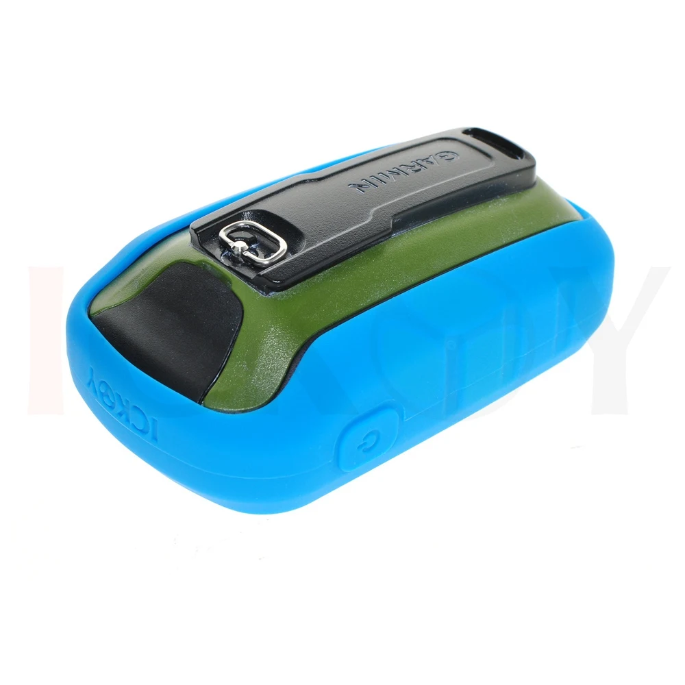 Защитный Небесно-Голубой чехол + Черный Съемный шейный ремешок с кольцом Защита