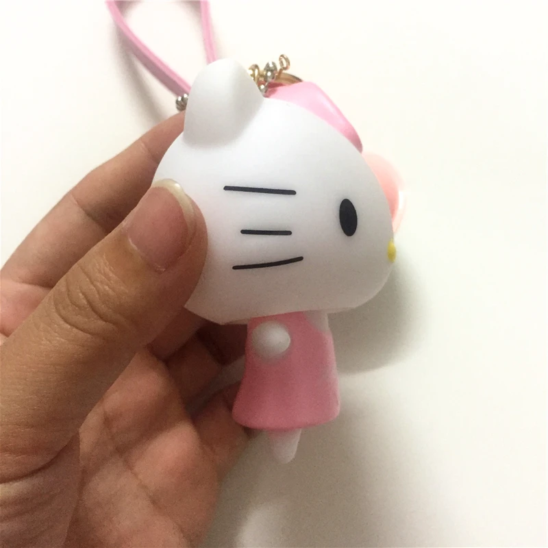 1 шт. розовый милый маленький колокольчик Hello Kitty с пряжкой подарок на день