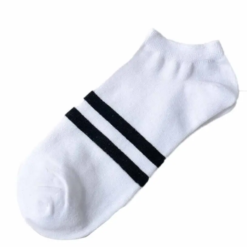 1 пара удобные хлопковые носки в полоску тапочки короткие Meias de compressao Chaussettes Sokken a