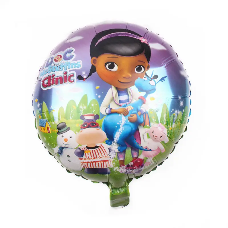 Figure balloon Hdbfh Новинка 18-дюймовые мультфильм серии из алюминия для детей, праздничное платье-пачка День Рождения украшения шарики высокого качества - Цвет: Figure balloon
