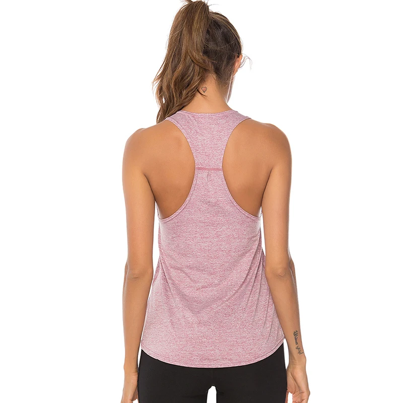 S-XL Sleeveless Yoga Shirts Racerback Yoga Vest Sport Singlet Women Athletic Fitness Sport Tank Tops Gym Running Training Shirt