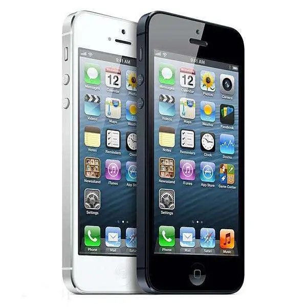 Разблокированный iPhone 5 16 Гб/32 ГБ/64 ГБ rom двухъядерный 3g 4,0 дюймов экран 8MP Бесплатный iCloud wifi gps IOS OS мобильные телефоны б/у
