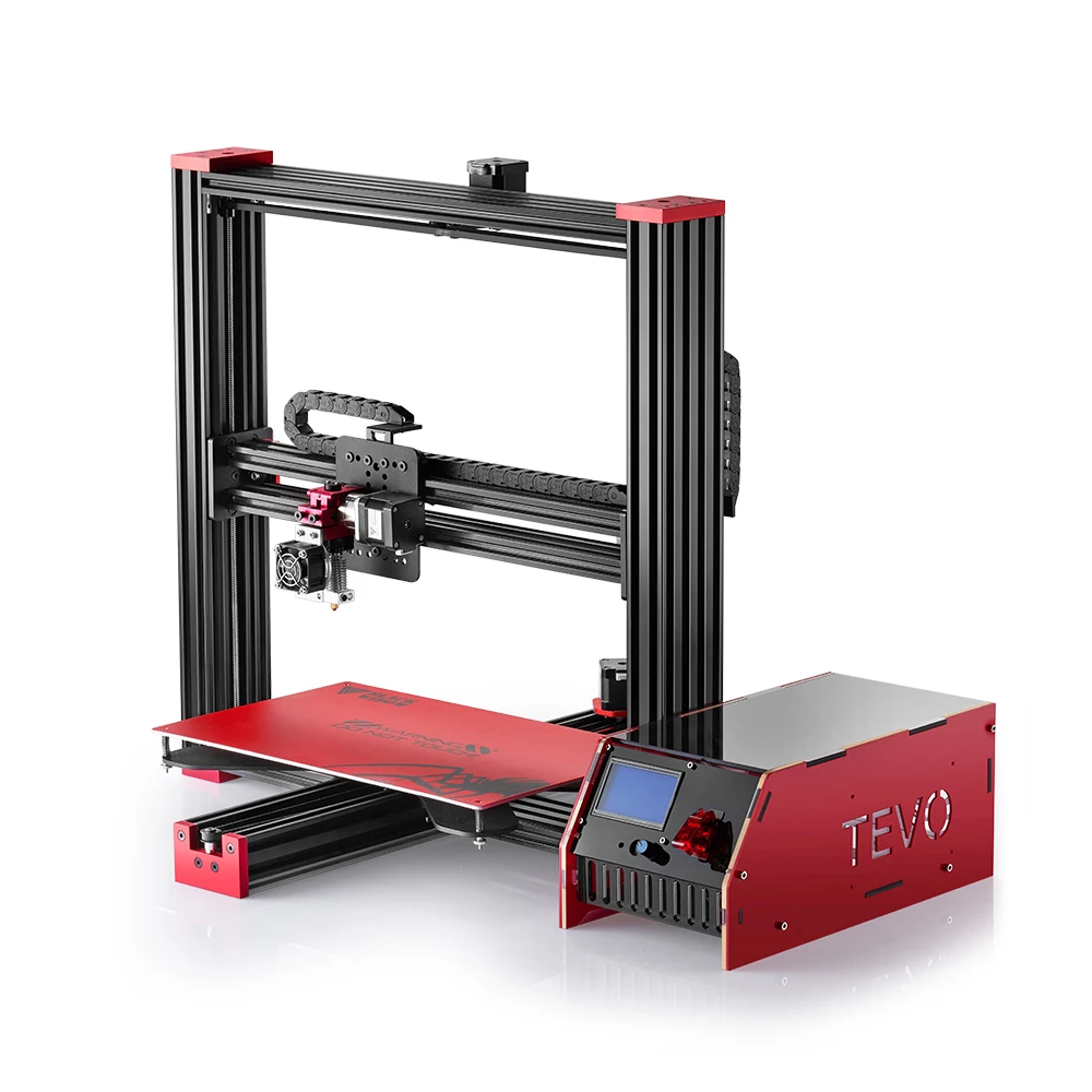 Новейший доступный tevo Black Widow 3d принтер impresora большая площадь печати Бесплатная sd