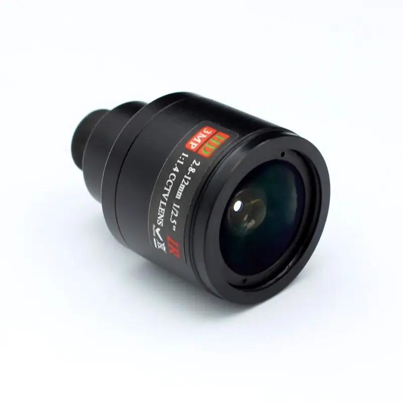 HD 3MP 2 8 12mm CCTV объектив с ручным фокусным зумом 8mm IR M12 для IP/CCD камеры|Запчасти CCTV| |