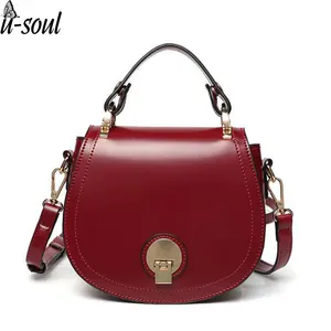 women's bag pu leather female small shoulder bag high quality women leather handbag lock vintage bolsa feminina A4867