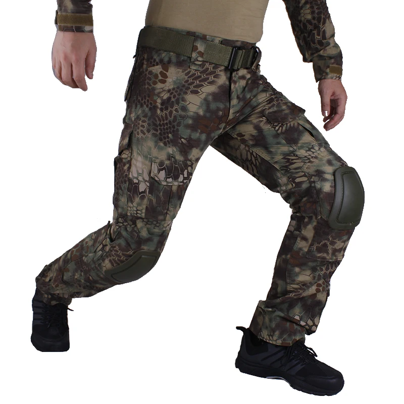 Охотничьи камуфляжные штаны tactische Broek Mandrake MR broek en kniebeschermers militaire игра косплей униформа