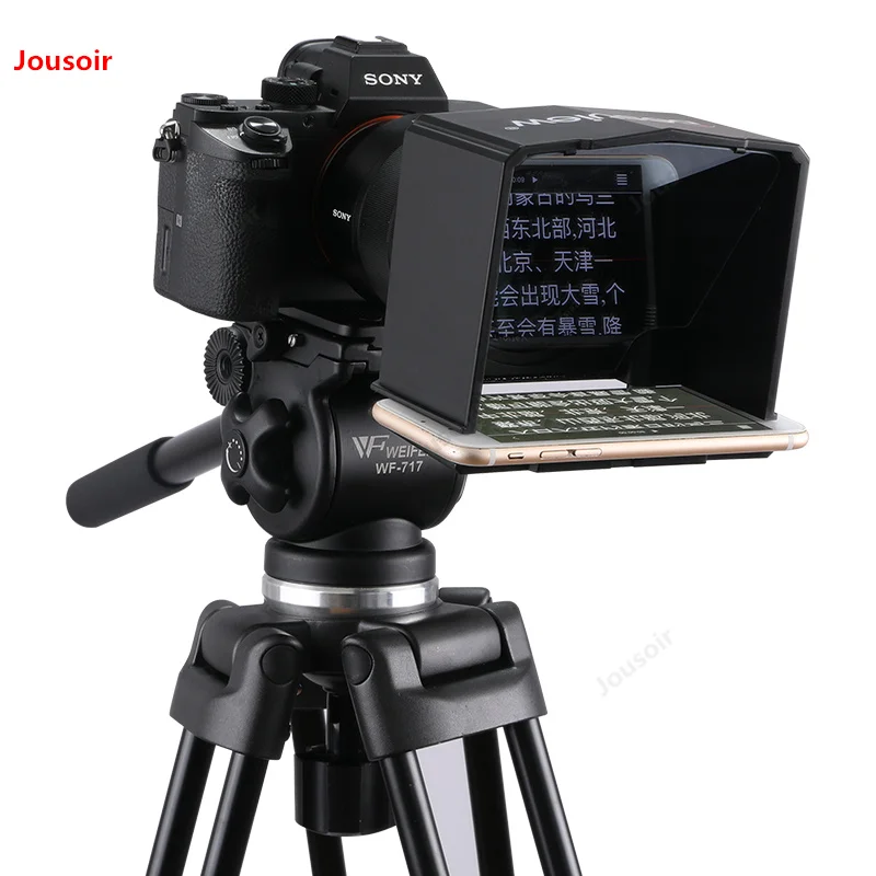 Аксессуары для фотостудий телесуфлер Мобильный телефон с зеркальными камерами