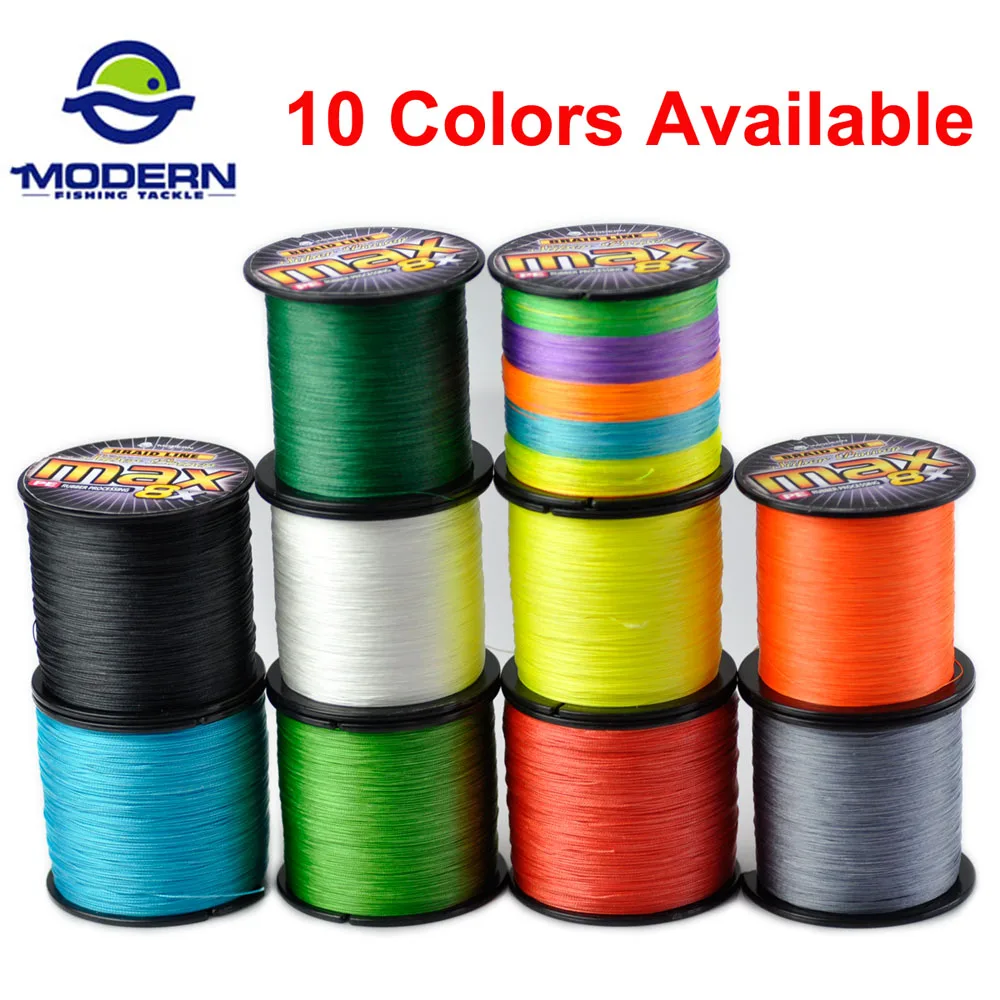 Леска плетеная из ПЭ 8 нитей 20 1000 lb|braided wire|fishing lines 8japan multifilament |
