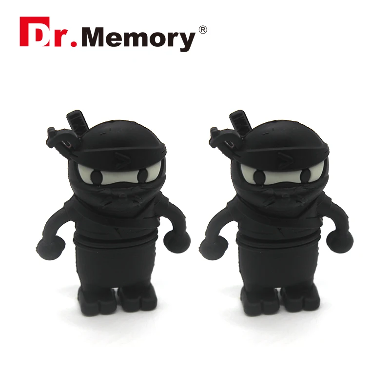 Забавные ниндзя флеш диск USB 2 0 64GB мультяшный накопитель 32 Гб аниме 4 ГБ 8