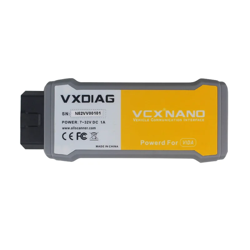 Оригинальный VXDIAG VCX NANO V2014D для Volvo автомобильный диагностический инструмент